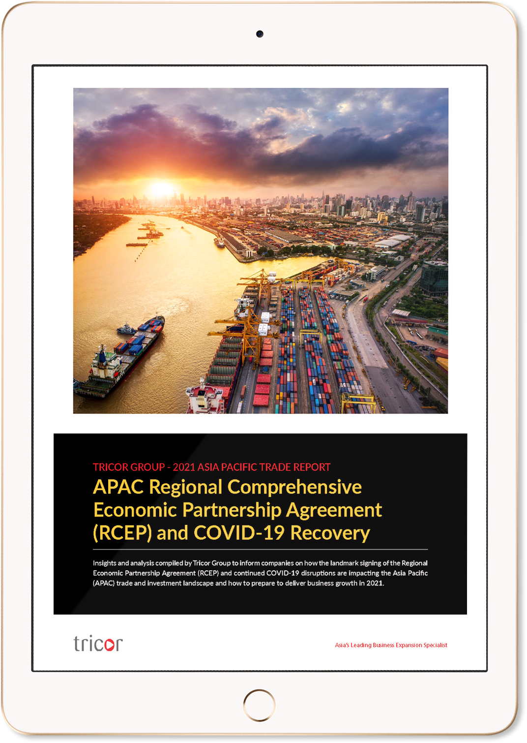 APAC Regional Comprehensive Economic Partnership Agreement (RCEP) and COVID-19 Recovery